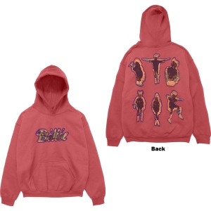 Billie Eilish - Silhouettes Uni Red Hood:  S i gruppen MERCHANDISE / Hoodies / Pop-Rock hos Bengans Skivbutik AB (5541014r)