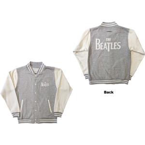 The Beatles - Drop T Logo Uni Grey/Wht Vj: i gruppen MERCHANDISE / Merch / Pop-Rock hos Bengans Skivbutik AB (5541231r)