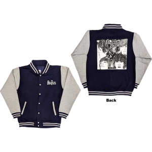 The Beatles - Revolver Uni Navy/Grey Vj:  i gruppen MERCHANDISE / Merch / Pop-Rock hos Bengans Skivbutik AB (5541233r)