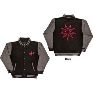 Slipknot - 9-Point Star Uni Bl/Char Vj:  i gruppen MERCHANDISE / Merch / Metal hos Bengans Skivbutik AB (5541260r)