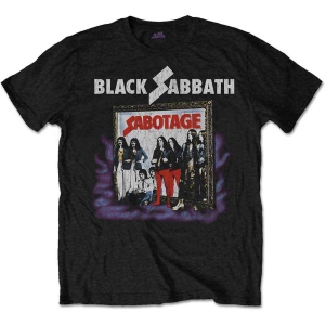 Black Sabbath - Vtge Sabotage Uni Bl    S i gruppen MERCHANDISE / T-shirt / Metal hos Bengans Skivbutik AB (5541487)