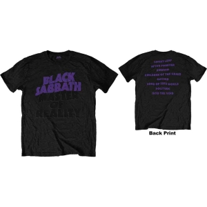 Black Sabbath - Masters Of Reality Album Uni Bl    M i gruppen MERCHANDISE / T-shirt / Metal hos Bengans Skivbutik AB (5541497)