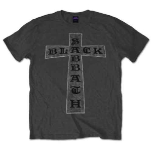 Black Sabbath - Sabbath Cross Uni Char    S i gruppen MERCHANDISE / T-shirt / Metal hos Bengans Skivbutik AB (5541504r)