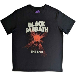 Black Sabbath - The End Skull Shine Uni Bl    S i gruppen MERCHANDISE / T-shirt / Metal hos Bengans Skivbutik AB (5541509r)