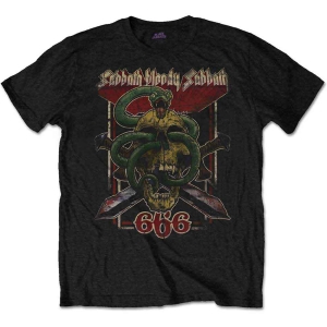 Black Sabbath - Bloody Sabbath 666 Uni Bl    S i gruppen MERCHANDISE / T-shirt / Metal hos Bengans Skivbutik AB (5541512r)