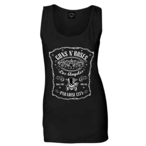 Guns N Roses - City Lady Bl Vest:  L i gruppen MERCHANDISE / T-shirt / Metal hos Bengans Skivbutik AB (5541667)