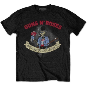 Guns N Roses - Skeleton Vintage Uni Bl  2Xl i gruppen MERCHANDISE / T-shirt / Metal hos Bengans Skivbutik AB (5542081)