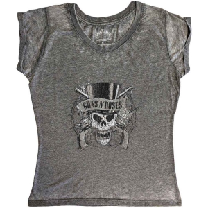 Guns N Roses - Faded Skull Bo Lady Char    S i gruppen MERCHANDISE / T-shirt / Metal hos Bengans Skivbutik AB (5542202r)