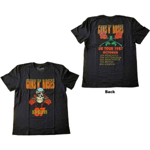 Guns N Roses - Uk Tour '87 Uni Bl    S i gruppen MERCHANDISE / T-shirt / Metal hos Bengans Skivbutik AB (5542240r)