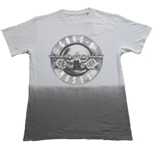 Guns N Roses - Tonal Bullet Uni Grey Dip-Dye    S i gruppen MERCHANDISE / T-shirt / Metal hos Bengans Skivbutik AB (5542243r)