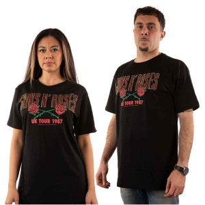 Guns N Roses - 87 Tour Diamante Uni Bl    S i gruppen MERCHANDISE / T-shirt / Metal hos Bengans Skivbutik AB (5542247r)