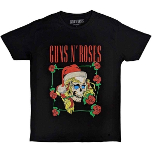 Guns N Roses - Holiday Skull Uni Bl    S i gruppen MERCHANDISE / T-shirt / Metal hos Bengans Skivbutik AB (5542251r)