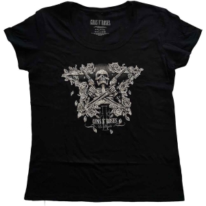 Guns N Roses - Skeleton Guns Lady Bl    S i gruppen MERCHANDISE / T-shirt / Metal hos Bengans Skivbutik AB (5542268r)