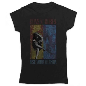 Guns N Roses - Use Your Illusion Lady Bl T-shirt i gruppen MERCHANDISE / T-shirt / Metal hos Bengans Skivbutik AB (5542290r)