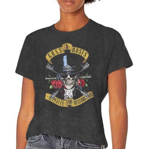 Guns N Roses - Appetite Washed Uni Bl Dip-Dye    S i gruppen MERCHANDISE / T-shirt / Metal hos Bengans Skivbutik AB (5542310r)