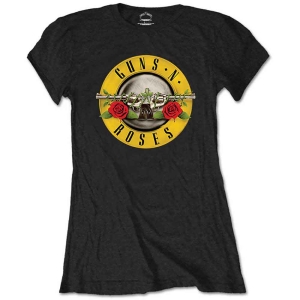 Guns N Roses - Packaged Classic Logo Lady Bl  1Xl i gruppen MERCHANDISE / T-shirt / Metal hos Bengans Skivbutik AB (5542314r)