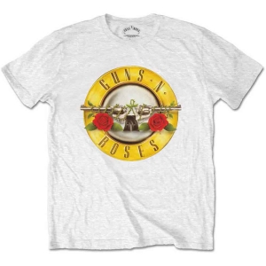 Guns N Roses - Packaged Classic Logo Uni Wht    S i gruppen MERCHANDISE / T-shirt / Metal hos Bengans Skivbutik AB (5542316r)