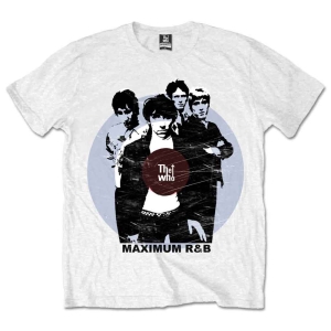 The Who - Maximum R&B Uni Wht    S i gruppen MERCHANDISE / T-shirt / Pop-Rock hos Bengans Skivbutik AB (5542594r)