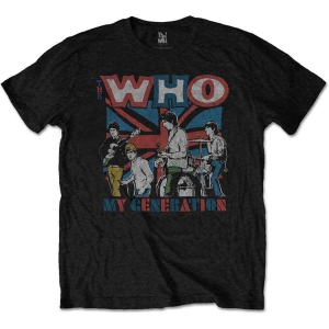 The Who - My Generation Sketch Uni Bl    S i gruppen MERCHANDISE / T-shirt / Pop-Rock hos Bengans Skivbutik AB (5542599r)