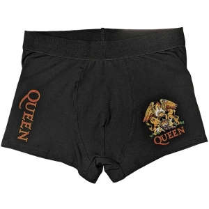 Queen - Classic Crest Uni Bl Boxers: i gruppen MERCHANDISE / Merch / Pop-Rock hos Bengans Skivbutik AB (5542960r)