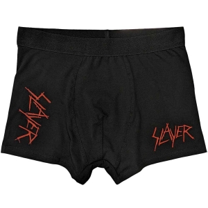 Slayer - Scratchy Logo Uni Bl Boxers: i gruppen MERCHANDISE / Merch / Metal hos Bengans Skivbutik AB (5542965r)