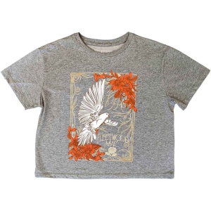 Fleetwood Mac - Dove Lady Grey Crop Top: i gruppen MERCHANDISE / T-shirt / Pop-Rock hos Bengans Skivbutik AB (5543156r)