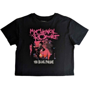 My Chemical Romance - March Lady Bl Crop Top: i gruppen MERCHANDISE / T-shirt / Punk hos Bengans Skivbutik AB (5543171r)