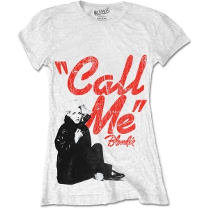 Blondie - Call Me Lady Wht i gruppen MERCHANDISE / T-shirt / Pop-Rock hos Bengans Skivbutik AB (5543863r)