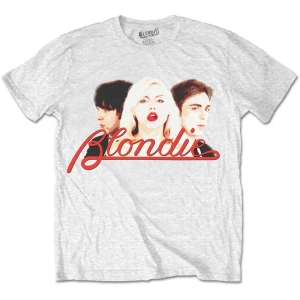 Blondie - Parallel Lines Halftone Uni Wht i gruppen MERCHANDISE / T-shirt / Pop-Rock hos Bengans Skivbutik AB (5543864r)