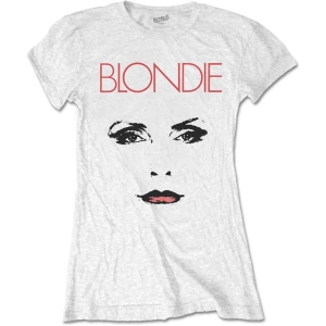 Blondie - Staredown Lady Wht i gruppen MERCHANDISE / T-shirt / Pop-Rock hos Bengans Skivbutik AB (5543867r)