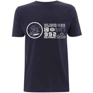 Blink-182 - International Uni Navy i gruppen MERCHANDISE / T-shirt / Pop-Rock hos Bengans Skivbutik AB (5543885r)