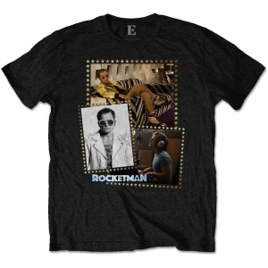 Elton John - Rocketman Montage Uni Bl i gruppen MERCHANDISE / T-shirt / Pop-Rock hos Bengans Skivbutik AB (5543912r)