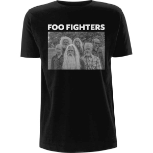 Foo Fighters - Old Band Photo Uni Bl i gruppen MERCHANDISE / T-shirt / Pop-Rock hos Bengans Skivbutik AB (5543939r)