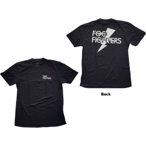 Foo Fighters - Flash Logo Uni Bl i gruppen MERCHANDISE / T-shirt / Pop-Rock hos Bengans Skivbutik AB (5543952r)