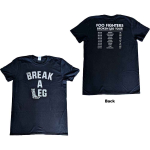 Foo Fighters - Break A Leg Uni Bl i gruppen MERCHANDISE / T-shirt / Pop-Rock hos Bengans Skivbutik AB (5543957r)