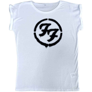 Foo Fighters - Rock's Not Dead Lady Wht i gruppen MERCHANDISE / T-shirt / Pop-Rock hos Bengans Skivbutik AB (5543959r)