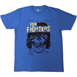 Foo Fighters - Roxy Flyer Uni Blue i gruppen MERCHANDISE / T-shirt / Pop-Rock hos Bengans Skivbutik AB (5543961r)