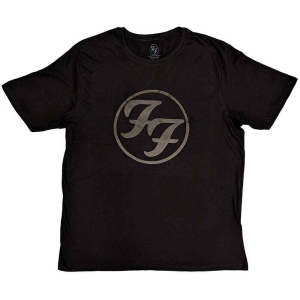 Foo Fighters - Ff Logo Hi-Build Uni Bl i gruppen MERCHANDISE / T-shirt / Pop-Rock hos Bengans Skivbutik AB (5543964r)