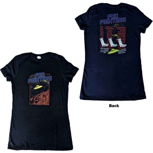 Foo Fighters - Ufos 2015 European Tour Lady Bl i gruppen MERCHANDISE / T-shirt / Pop-Rock hos Bengans Skivbutik AB (5543967r)