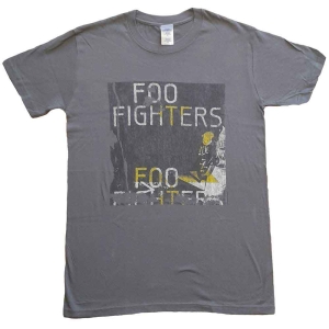 Foo Fighters - Guitar Uni Grey i gruppen MERCHANDISE / T-shirt / Pop-Rock hos Bengans Skivbutik AB (5543982r)