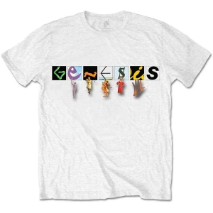 Genesis - Characters Logo Uni Wht  1Xl i gruppen MERCHANDISE / T-shirt / Pop-Rock hos Bengans Skivbutik AB (5543993r)