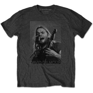 David Gilmour - On Mic Halftone Uni Char i gruppen MERCHANDISE / T-shirt / Pop-Rock hos Bengans Skivbutik AB (5544006r)