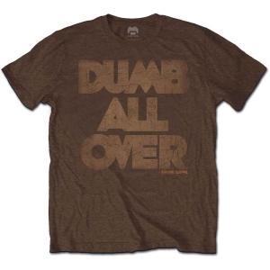 Frank Zappa - Dumb All Over Uni Brown i gruppen MERCHANDISE / T-shirt / Pop-Rock hos Bengans Skivbutik AB (5544025r)