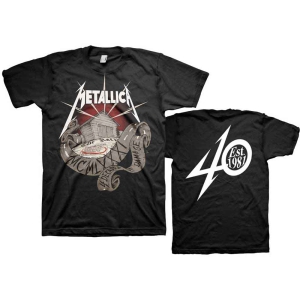 Metallica - 40Th Anniversary Garage Uni Bl i gruppen MERCHANDISE / T-shirt / Metal hos Bengans Skivbutik AB (5544316)