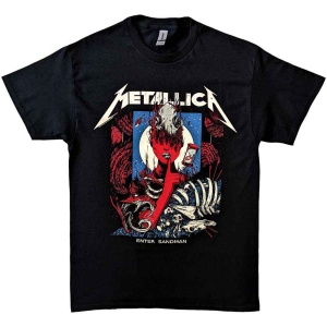 Metallica - Enter Sandman Poster Uni Bl i gruppen MERCHANDISE / T-shirt / Metal hos Bengans Skivbutik AB (5544363)