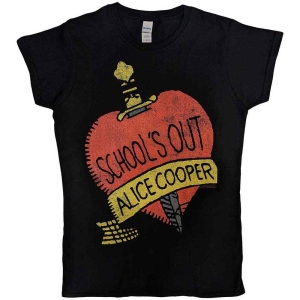 Alice Cooper - Schools Out Skinny Lady Bl i gruppen MERCHANDISE / T-shirt / Metal hos Bengans Skivbutik AB (5544793r)