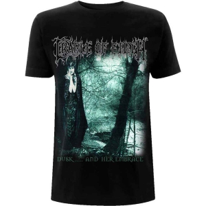 Cradle Of Filth - Dusk & Her Embrace Uni Bl i gruppen MERCHANDISE / T-shirt / Metal hos Bengans Skivbutik AB (5544800r)