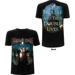 Cradle Of Filth - Trouble & Their Double Lives Uni Bl i gruppen MERCHANDISE / T-shirt / Metal hos Bengans Skivbutik AB (5544806r)