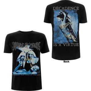 Cradle Of Filth - Decadence Uni Bl i gruppen MERCHANDISE / T-shirt / Metal hos Bengans Skivbutik AB (5544807r)