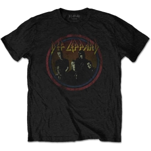 Def Leppard - Vtge Circle Uni Bl i gruppen MERCHANDISE / T-shirt / Metal hos Bengans Skivbutik AB (5544808r)